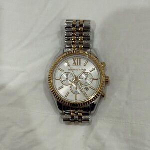 Michael Kors Two-Tone Chronograph Watch